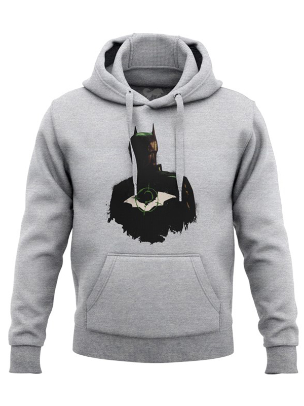 

Redwolf - Riddler Target - Batman Official Hoodie, Heather grey