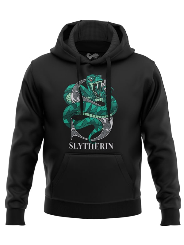 

Redwolf - Slytherin Charm - Harry Potter Official Hoodie, Black