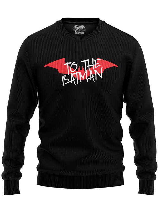 

Redwolf - To The Batman - Batman Official Pullover, Black