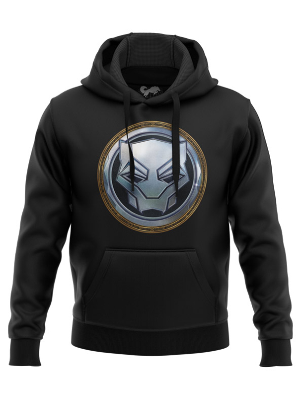 

Redwolf - Wakanda Forever Logo - Marvel Official Hoodie, Black