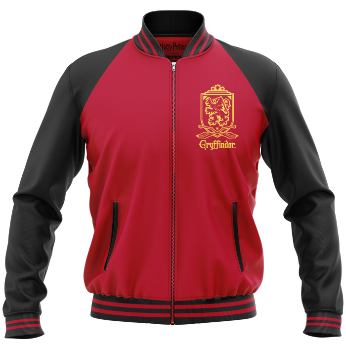 

Redwolf - Gryffindor Emblem - Harry Potter Official Jacket, Red & black