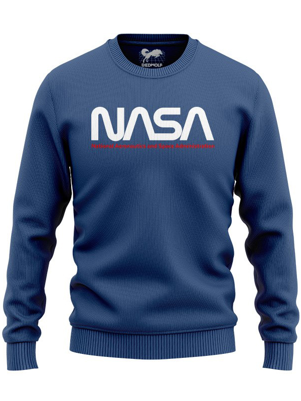 

Redwolf - NASA: Worm Logo - NASA Official Pullover, Navy blue